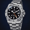 Video de detalle del reloj Pagani GMT Explorer 2 Black