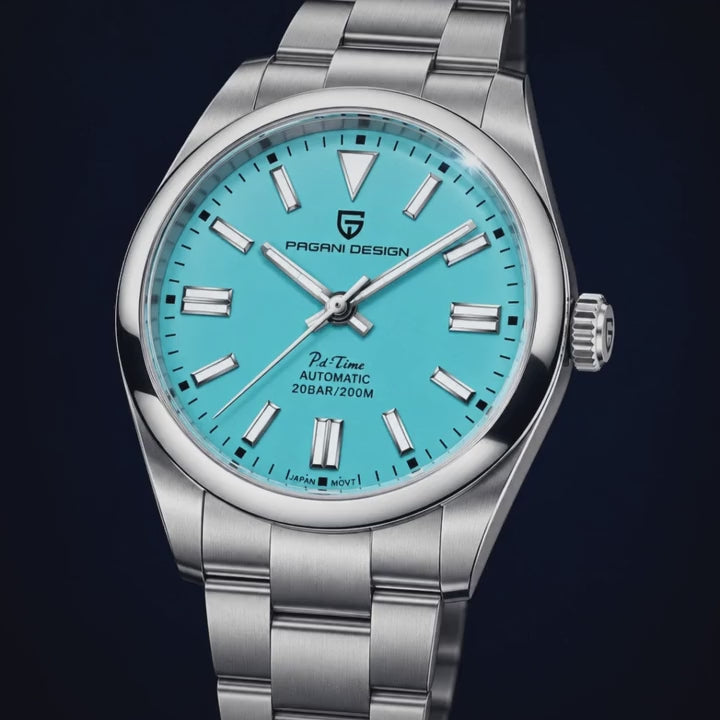 Video de detalle del reloj Pagani Oyster Perpetual Tiffany