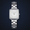 Video de detalle del reloj Hannah Martin Almendra Plateado