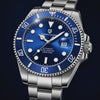Video de detalle del reloj Pagani Submariner Blue
