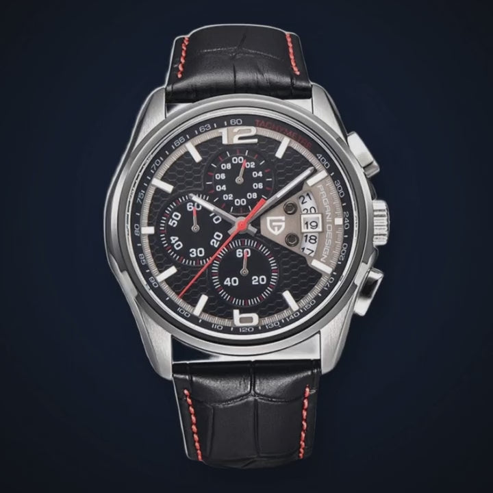 Video de detalle del reloj Pagani Tornato Black