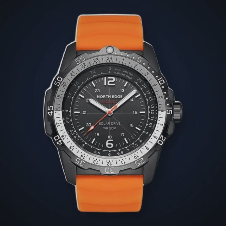 Video de detalle del reloj North Edge Evoque 2