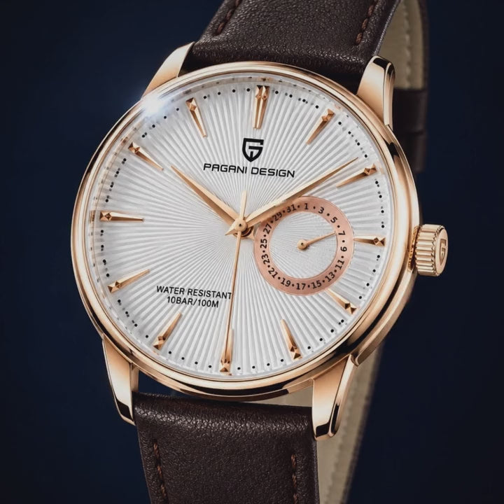 Video de detalle del reloj Pagani Estrato Café