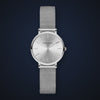 Video de detalle del reloj Hannah Martin Niva Silver