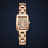 Video de detalle del reloj Hannah Martin Lupe Oro Rosa Brazalete