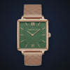 Video de detalle del reloj Hannah Martin Catalina Verde Malla