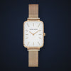 Video de detalle del reloj Hannah Martin Elena Blanco Oro Rosa