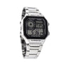 Reloj Hombre CASIO WORLD TIME Casino Royale AE-1200 Vintage Digital Cuarzo