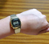 Reloj Mujer CASIO MINI Vintage Dorado Digital Cuarzo Acero