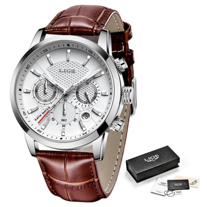 Reloj Hombre LIGE CHRONOS Clásico Maquinaria Cuarzo