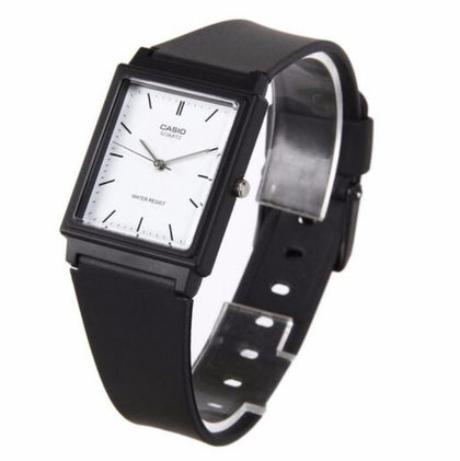 Reloj Mujer CASIO ANALOGO LQ-142 Cuadrado  Negro Clásico Cuarzo