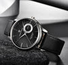 Reloj Hombre PAGANI ESTRATO Clásico Cuarzo Maquinaria Seiko Cuero Negro Genuino